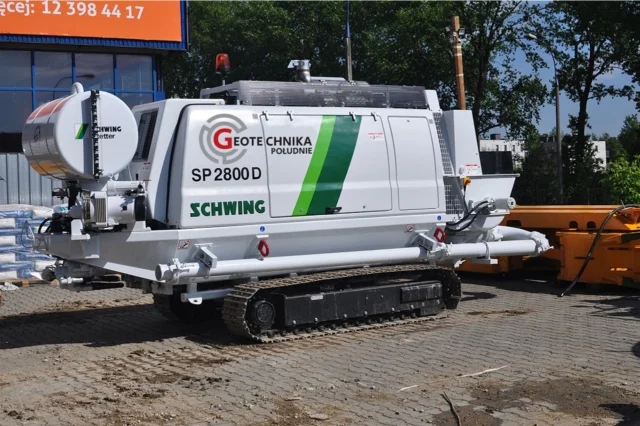 Samojezdna pompa do betonu Schwing SP 2800D